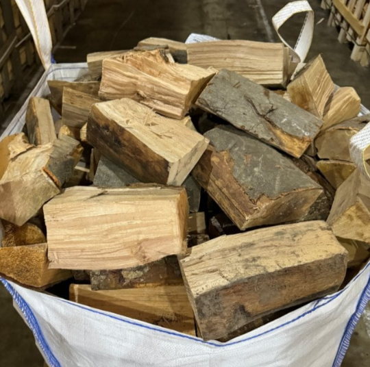 dried kiln logs