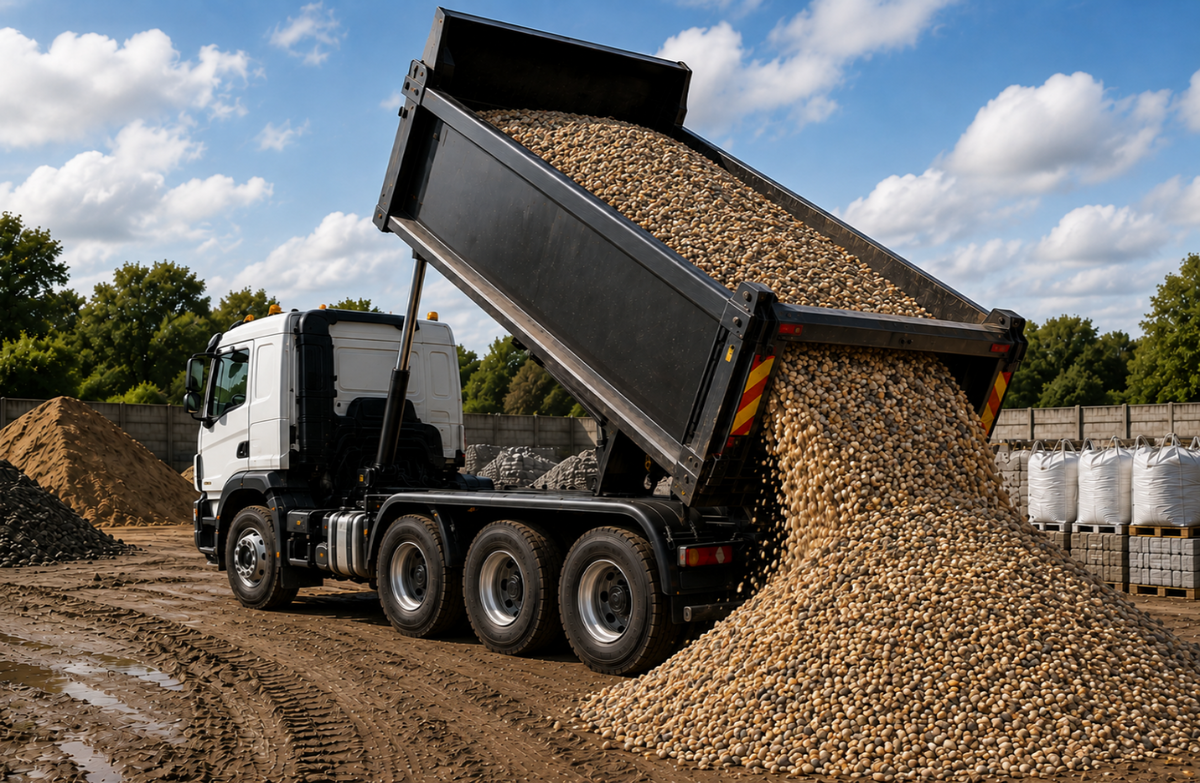 Pea Gravel - 10 Tonne Loose Load