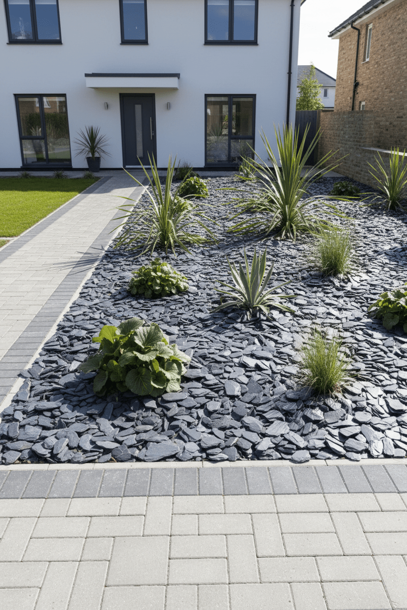 blue-slate-front-garden