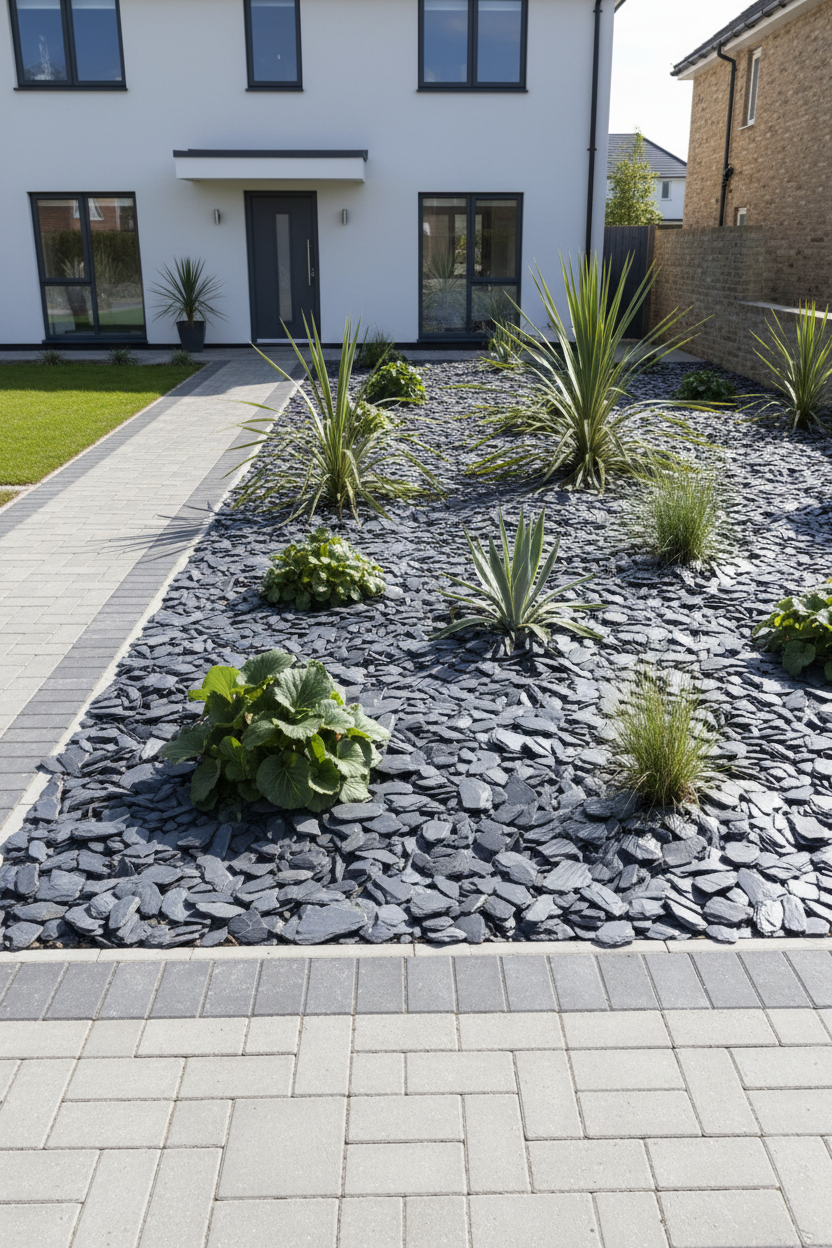 blue-slate-front-garden