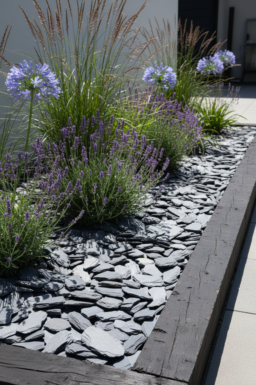 blue-slate-garden-border