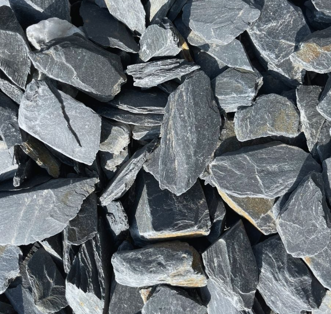 blue slate chippings bulk bag or half tonne bag
