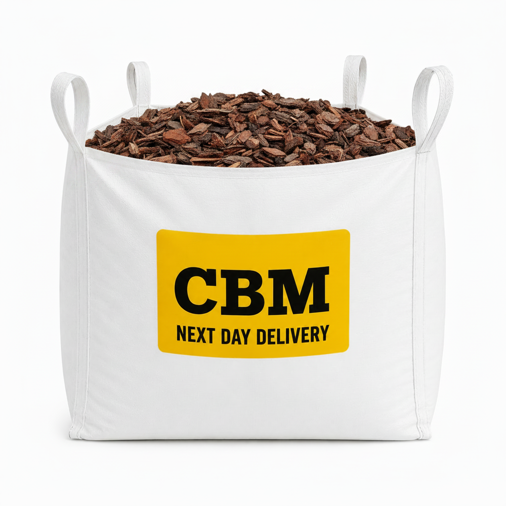 CBM Bulk Bag with Bark Chippings