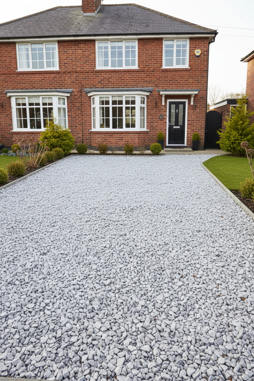 limestone-chippings-semi-detached-driveway