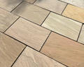 raj green indiansandstone paving