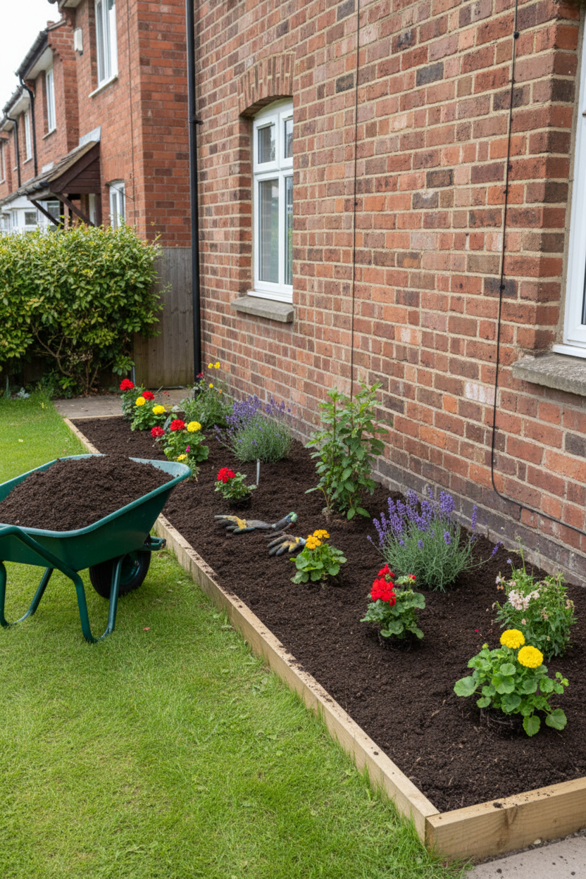 topsoil-front-garden-flower-bed